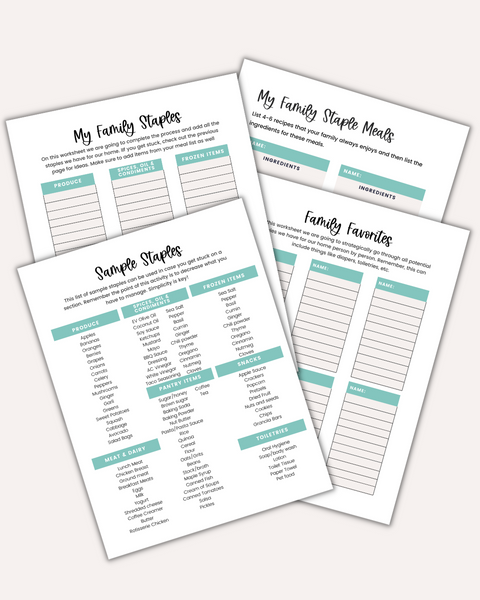 Simplifying Mealtime Planner