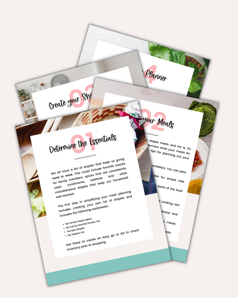 Simplifying Mealtime Planner