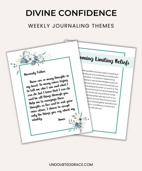 Divine Confidence Journal - Printable