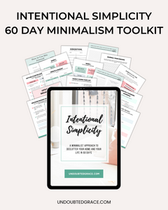 60 Day Minimalism Toolkit