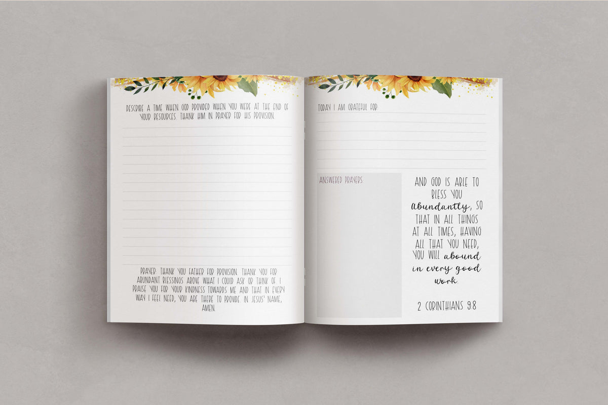 Give Thanks to God - Gratitude Journal – Undoubted Grace